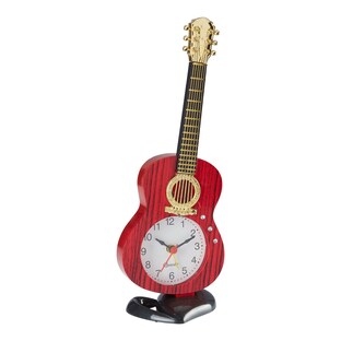 Deko-Stehuhr "Gitarre"