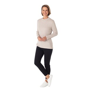 Damen Pullover, gerippt