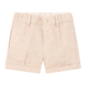 Short avec part de lin