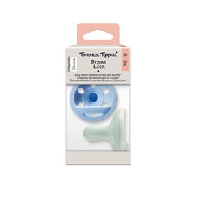 2er-Pack Schnuller Breast Like 0-6M