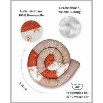 Nestchenschlange Regenbogen 200cm