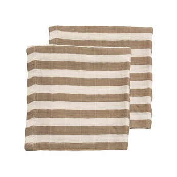 Lot de 2 langes en gaze 70x70 cm