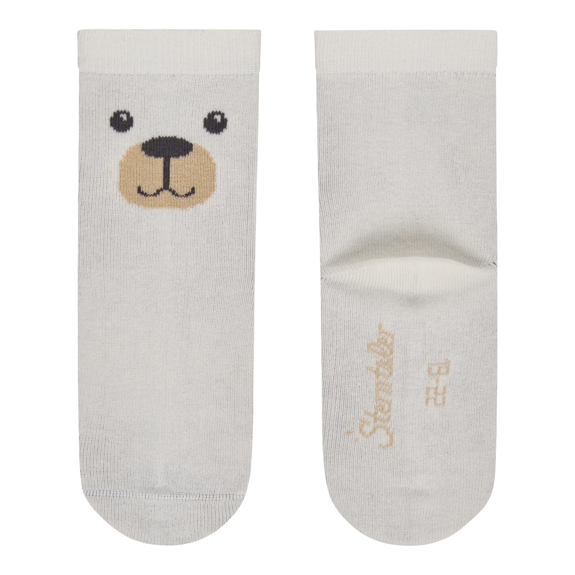 4er-Pack Socken Eisbär Ringel