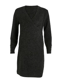 Strickkleid Wickelausschnitt für Schwangerschaft & Stillzeit