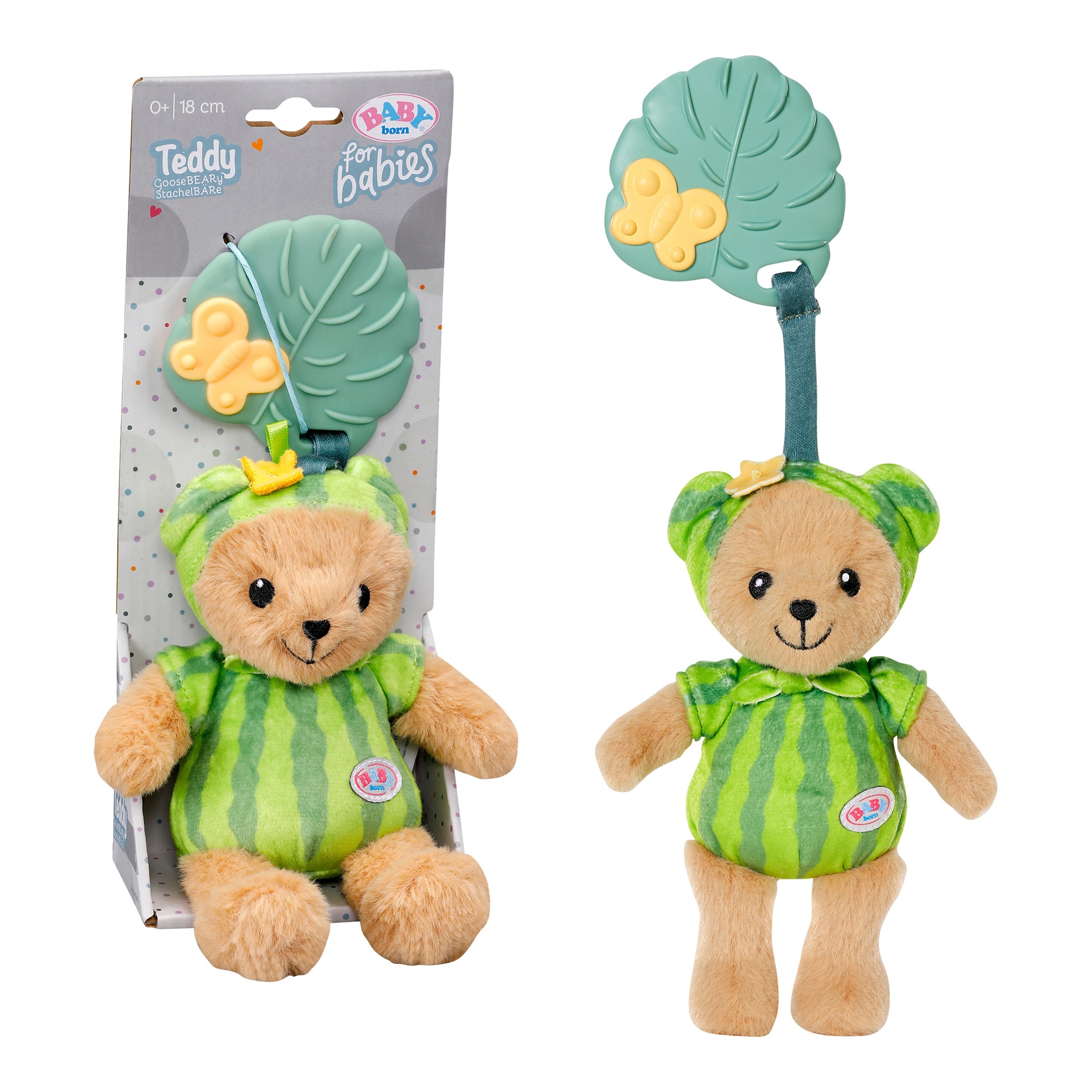 Zapf Creation Baby Born Kuscheltier Teddy StachelBÄRe for babies 18cm