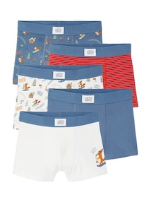 5er-Pack Boxershorts BIBER Jungen