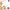Geburtstagszug Holz Berry Look mit 6 Kerzen