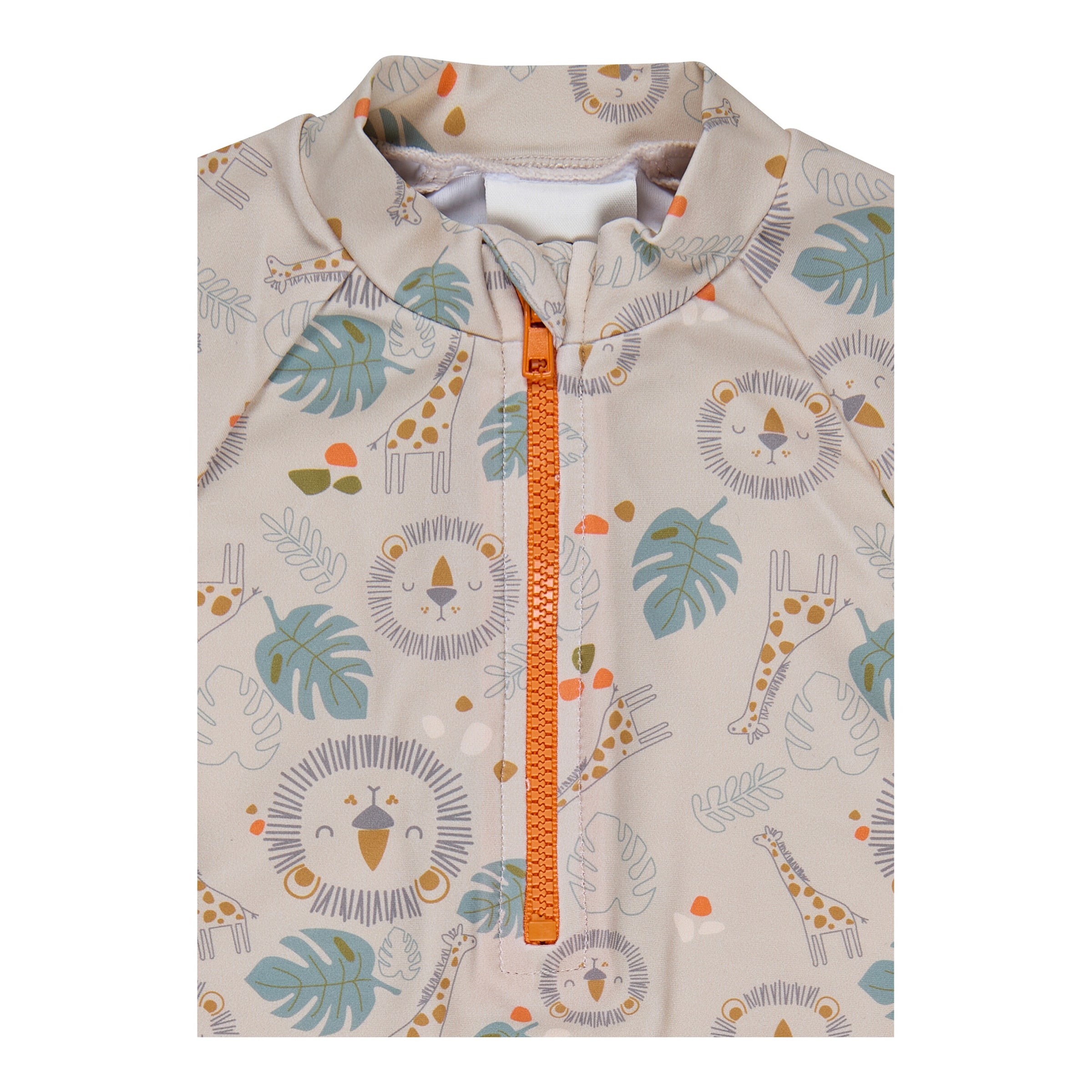 Badeshirt langarm mit UV-Schutz Safari