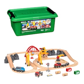 Eisenbahn-Set Frachten Set Deluxe