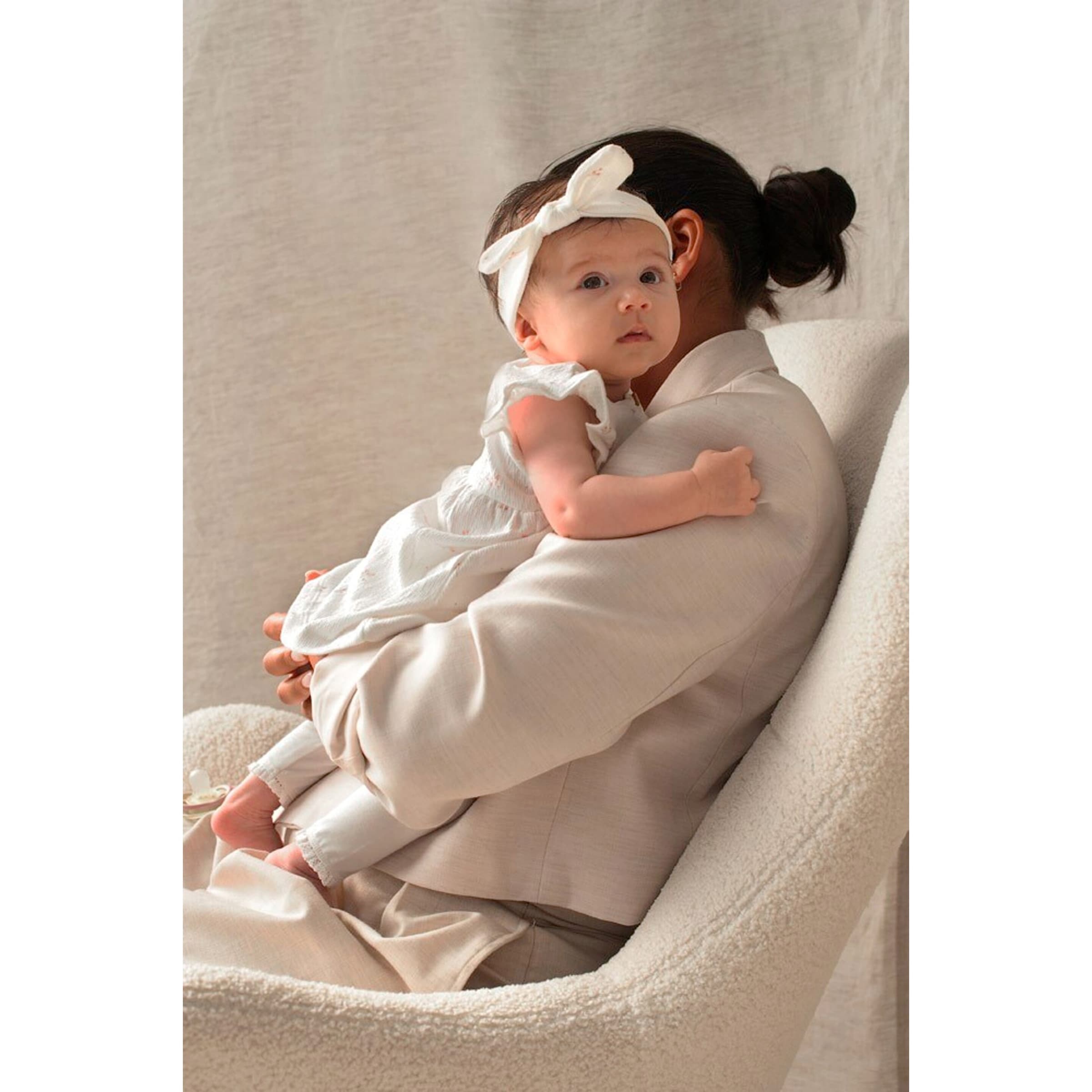 Thumbnail - Feetje Kleid mit Flügelarm Blumen gekreppt