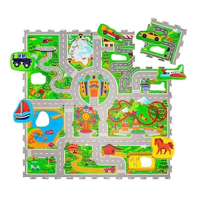 Tapis puzzle Vacances