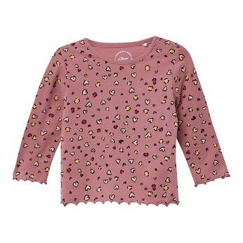 Shirt langarm Leoprint