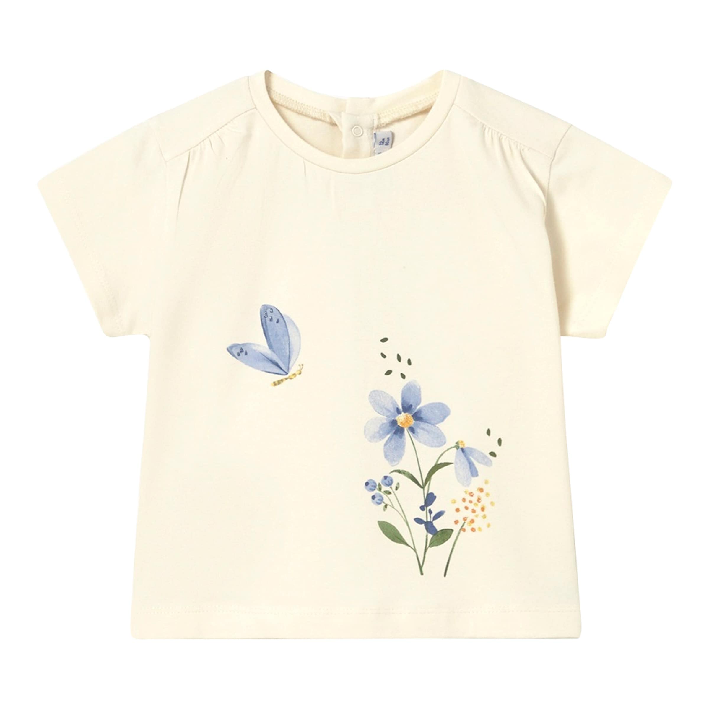 Mayoral Baby T-Shirt Blumen Schmetterling