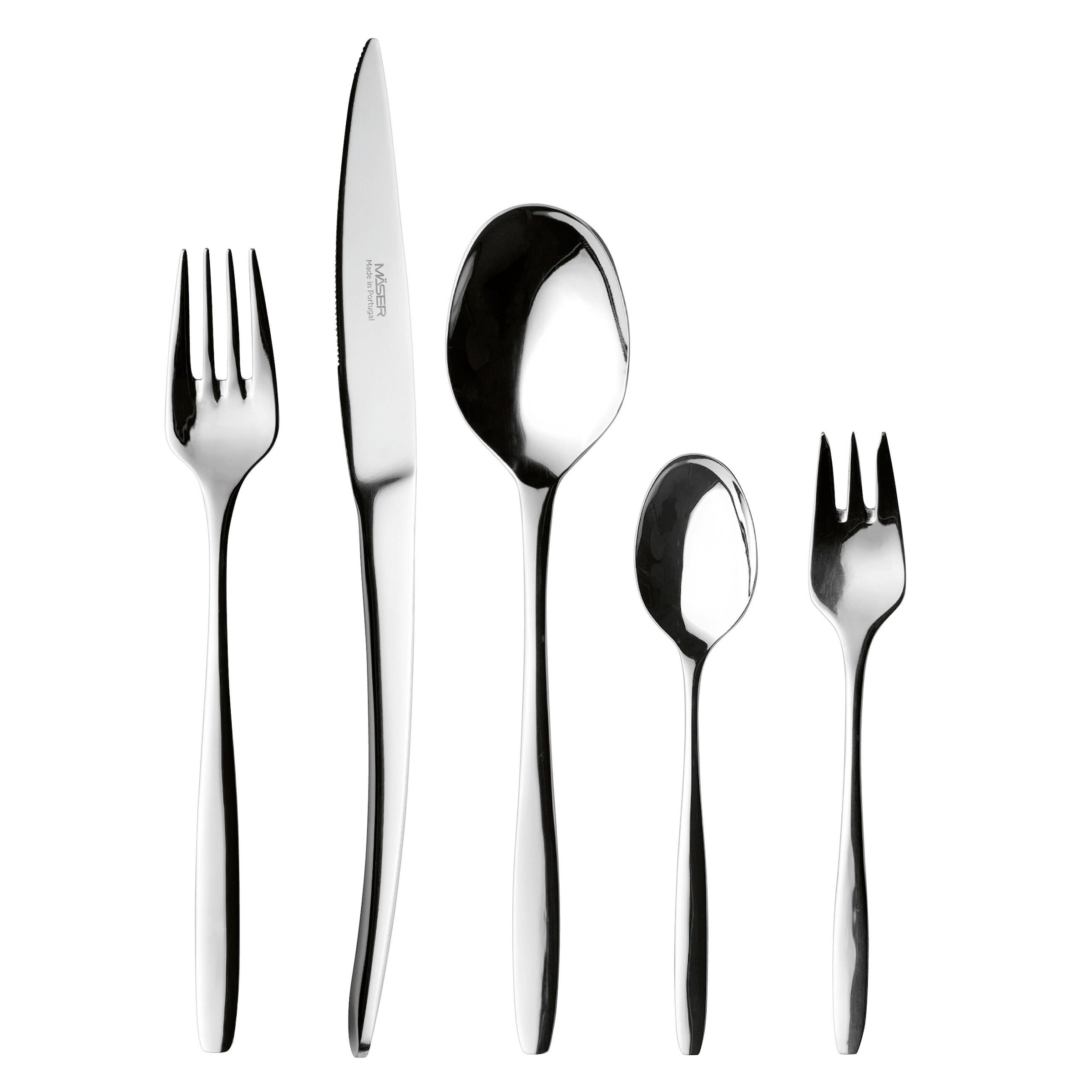 Besteck-Set, Edelstahl Nigran