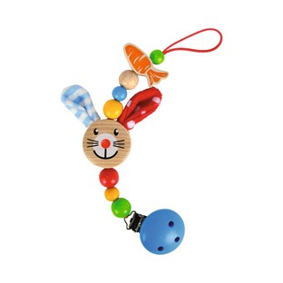 Schnullerkette Hase