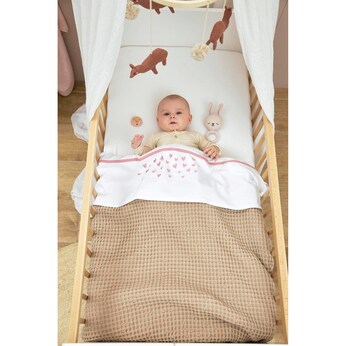 Babydecke Winter Waffelpiqué 75x100 cm
