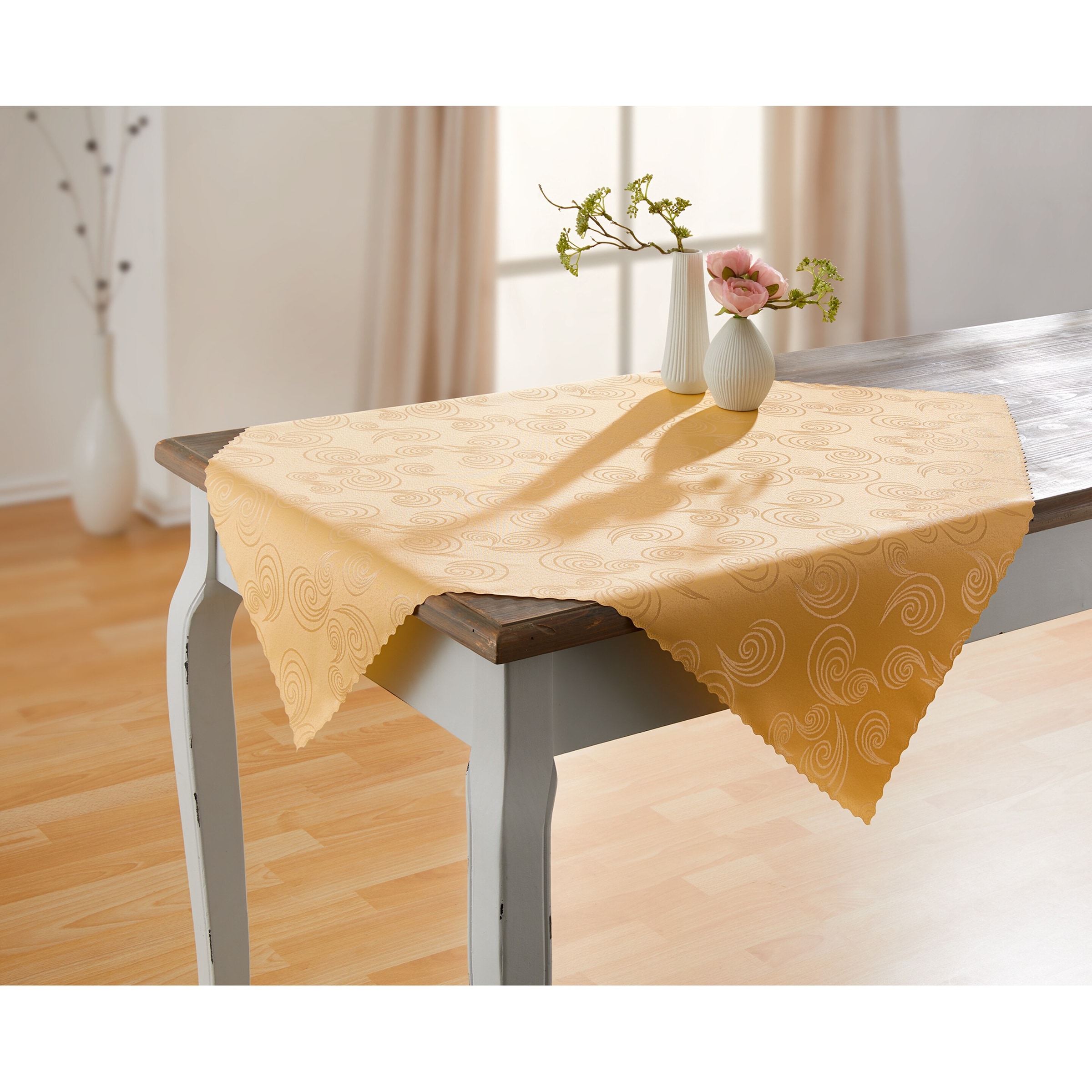 Tischdecke "Spirale", 80x80 cm