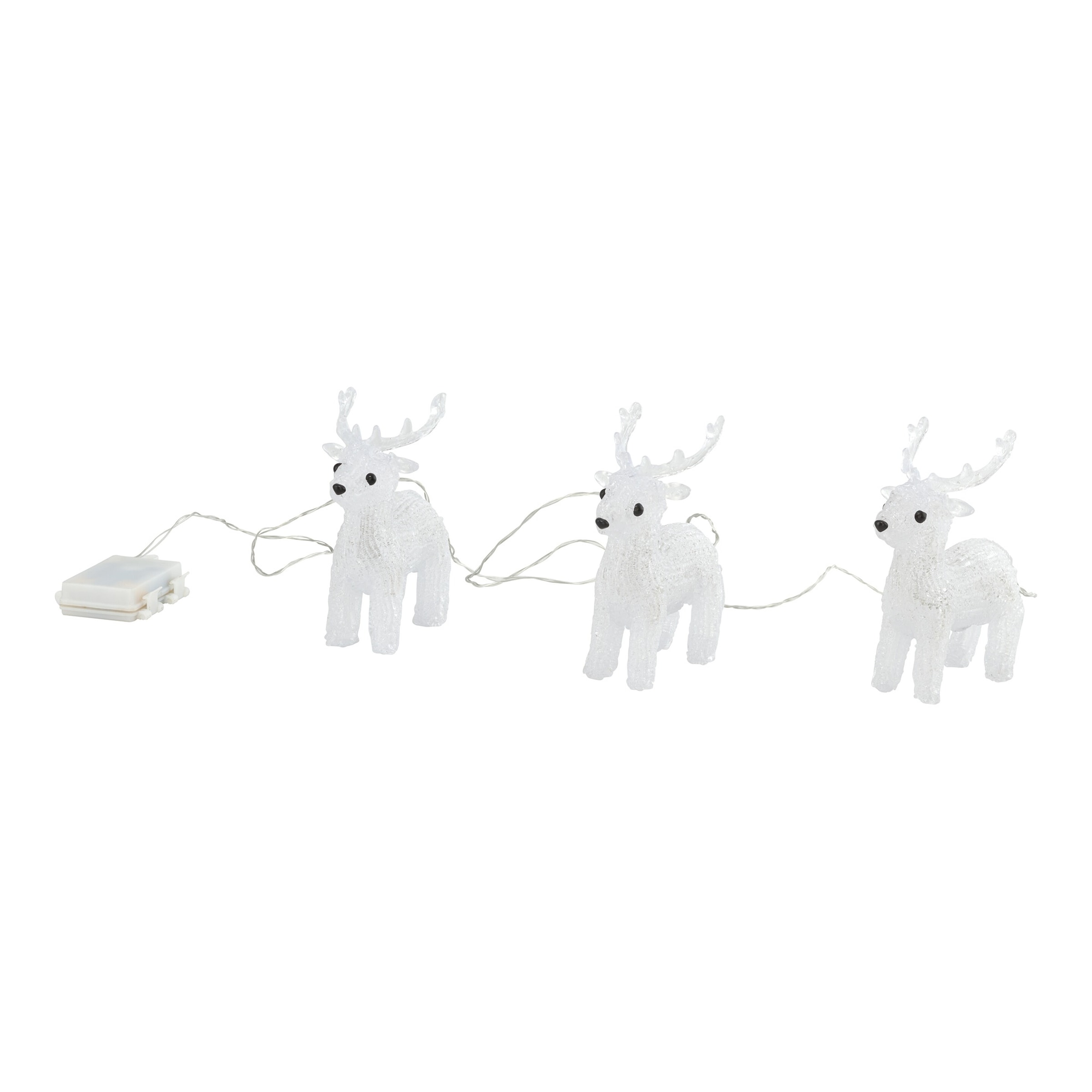 LED-Dekofiguren "Rentiere", 3 Stück