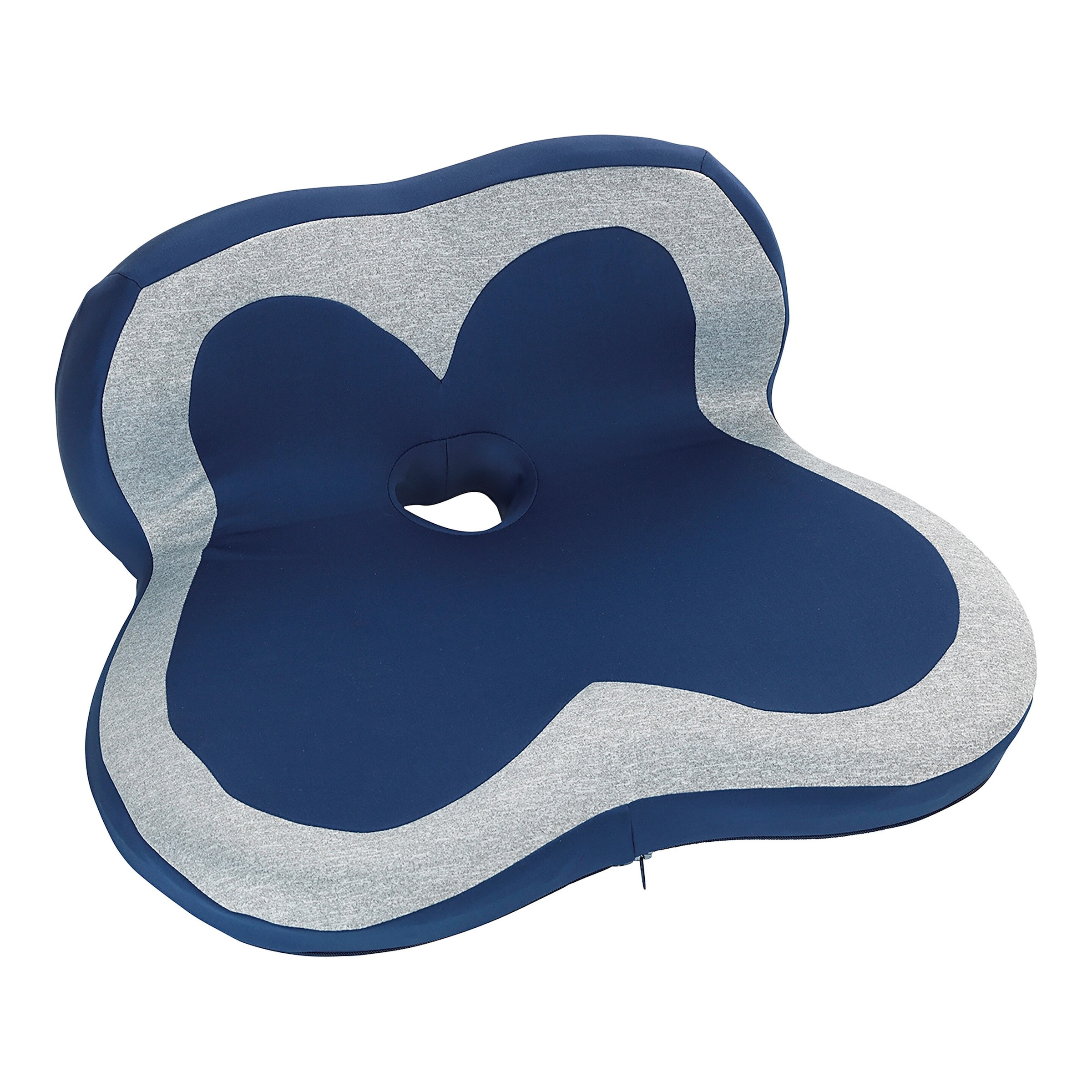 Sitz- und Lendenkissen "2 in 1" blau