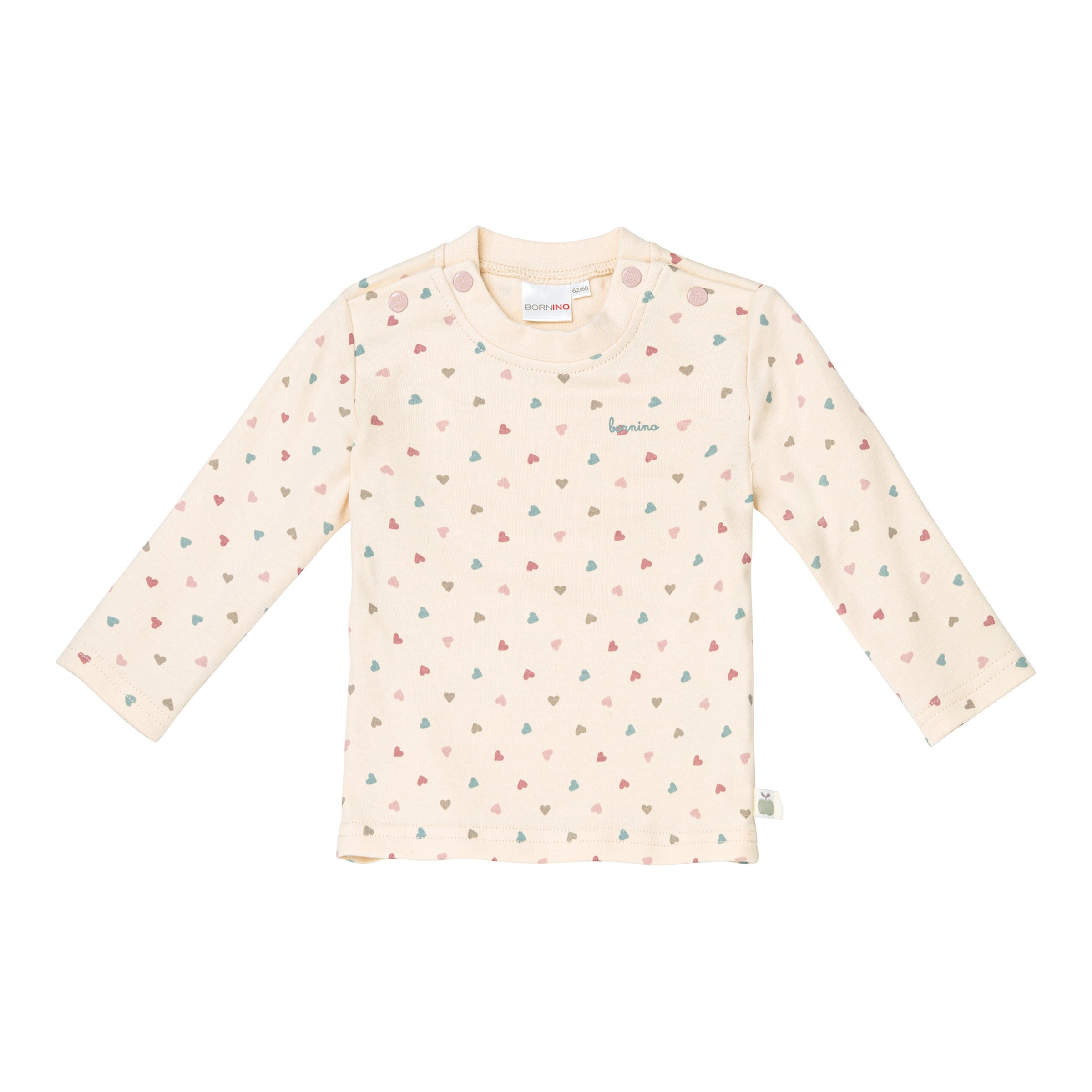 Thumbnail - Bornino Cozy Time 2-tlg Set Latzhose mit Shirt Eichhörnchen