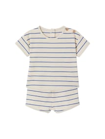 Baby-Set: T-Shirt & Shorts aus Waffelpikee