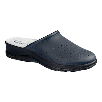 Mules en cuir femme
