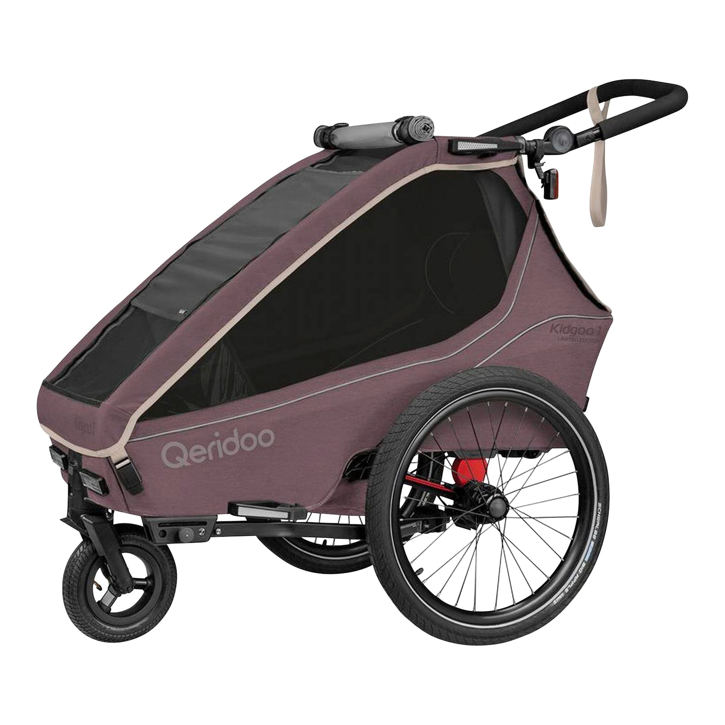 Qeridoo Fahrradanhänger Kidgoo 1