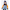 Steppjacke mit abnehmbarer Kapuze Colorblock