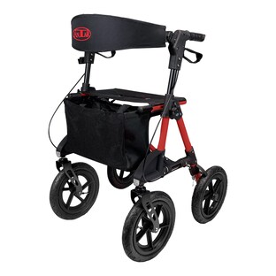 Aluminium Outdoor-Rollator mit Luftbereifung - AT51031
