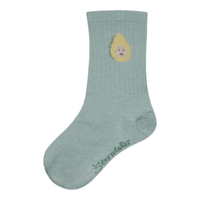 Socken Rippqualität Avocado