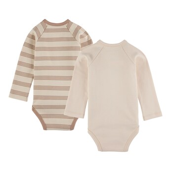 2er-Pack Wickelbodys langarm Sea Life