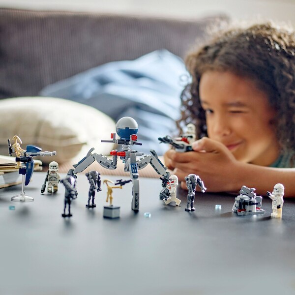 Lego Star Wars Tm Pack De Combat Des Clone Troopers™ Et Droïdes De