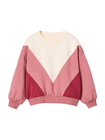 Sweatshirt Colorblock Mädchen