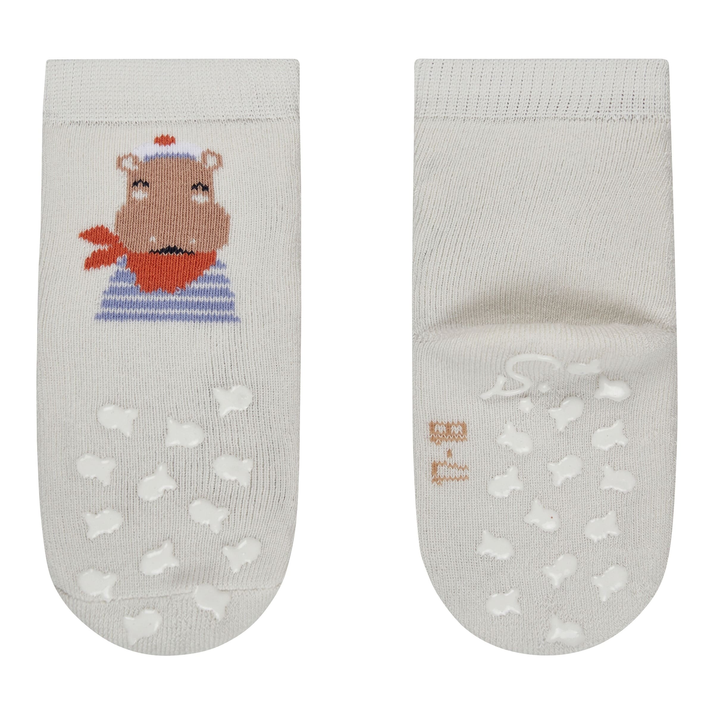 Sterntaler 2er-Pack ABS-Krabbelsocken Hippo