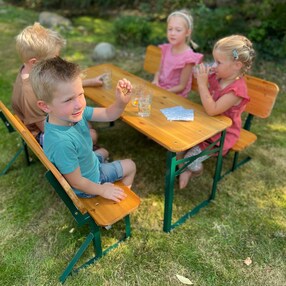Set Kinderparty-Garnitur mit Bankkissen  