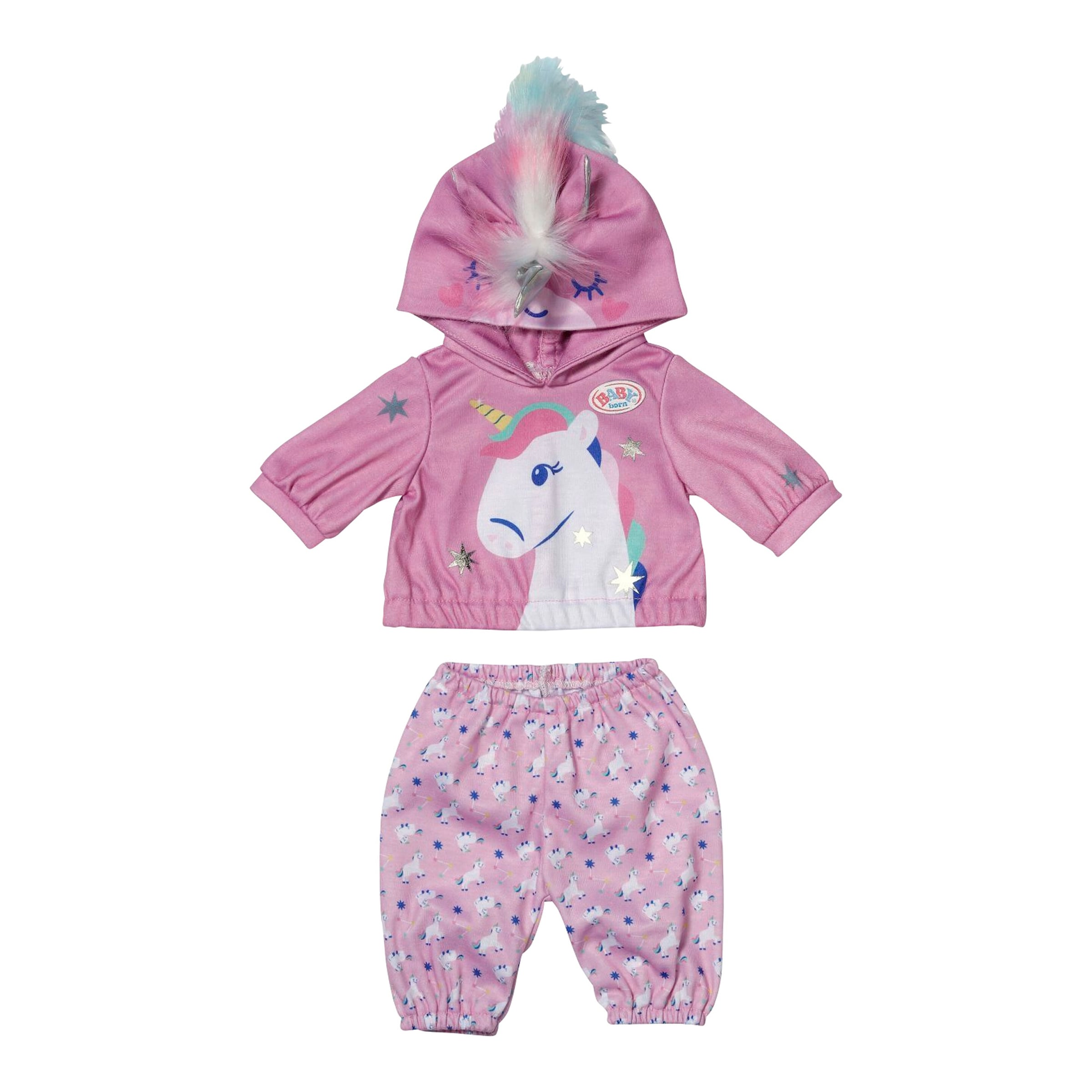 Puppen Outfit Einhorn 43 cm