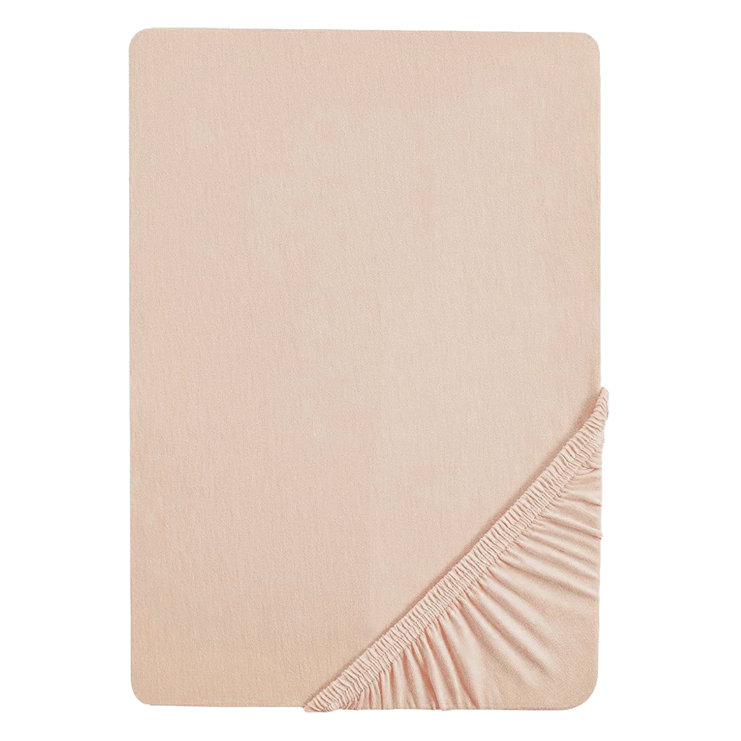 Roba Spannbettlaken Jersey, 45x90 cm und 40x90 cm frosty almond