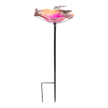 Glas-Vogeltränke