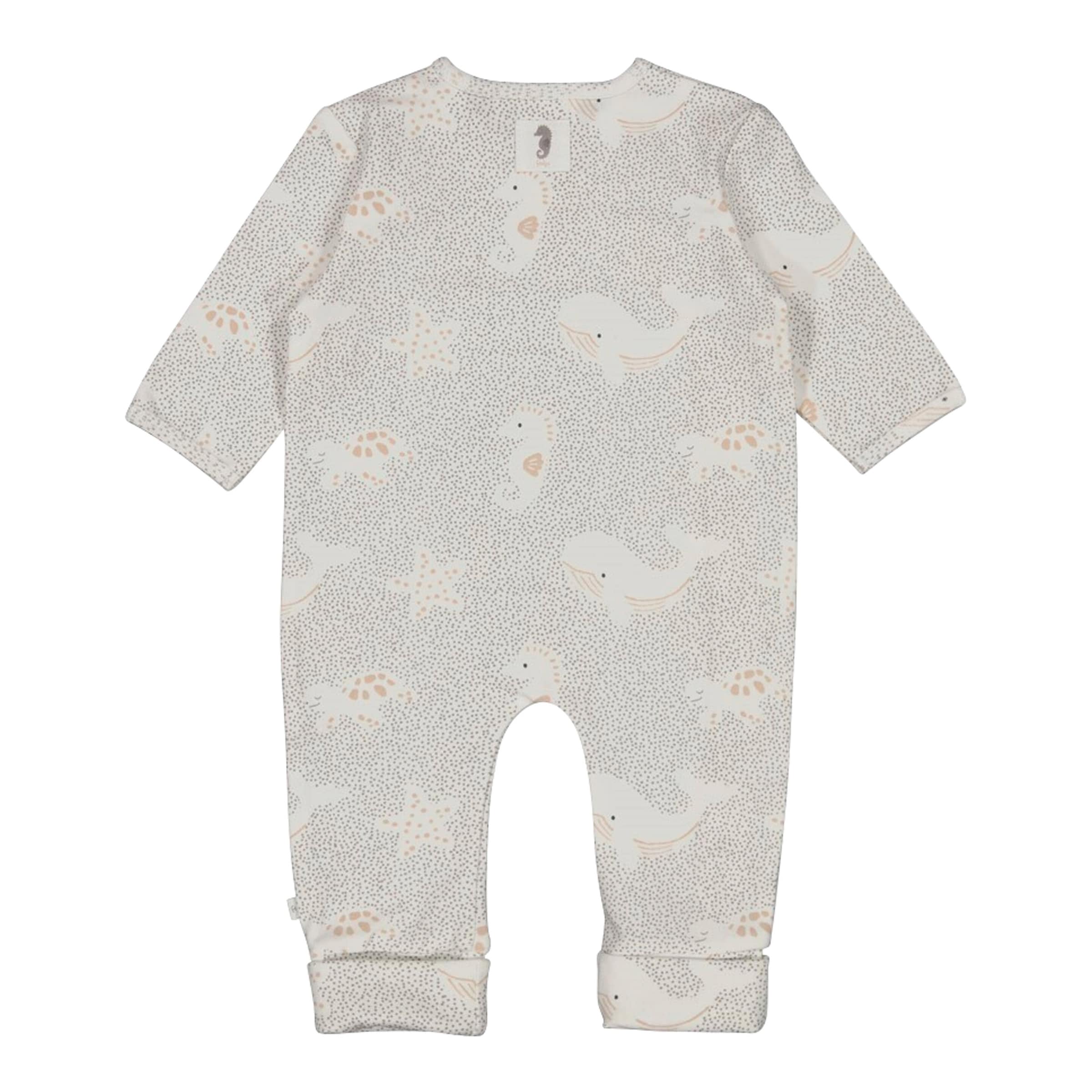 Feetje Overall Mit Klappfuß Meerestiere