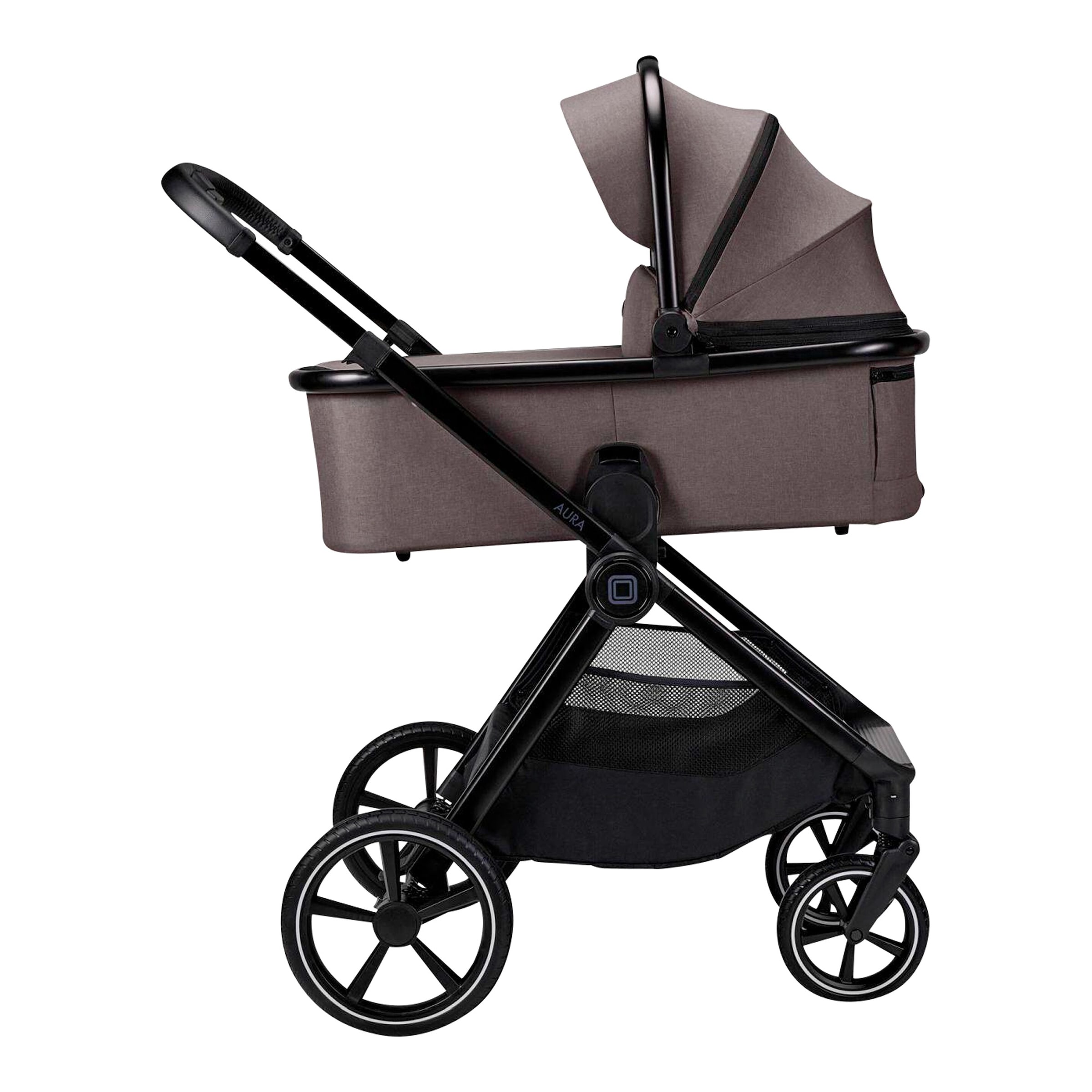 75% Rabatt! Moon Kombikinderwagen Aura (2026) braun
