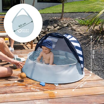 Strandmuschel Aquani 3in1 mit UV-Schutz 50+