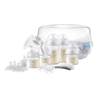 6-tlg. Starter-Set, Handmilchpumpe SCD430/50, ab Geburt