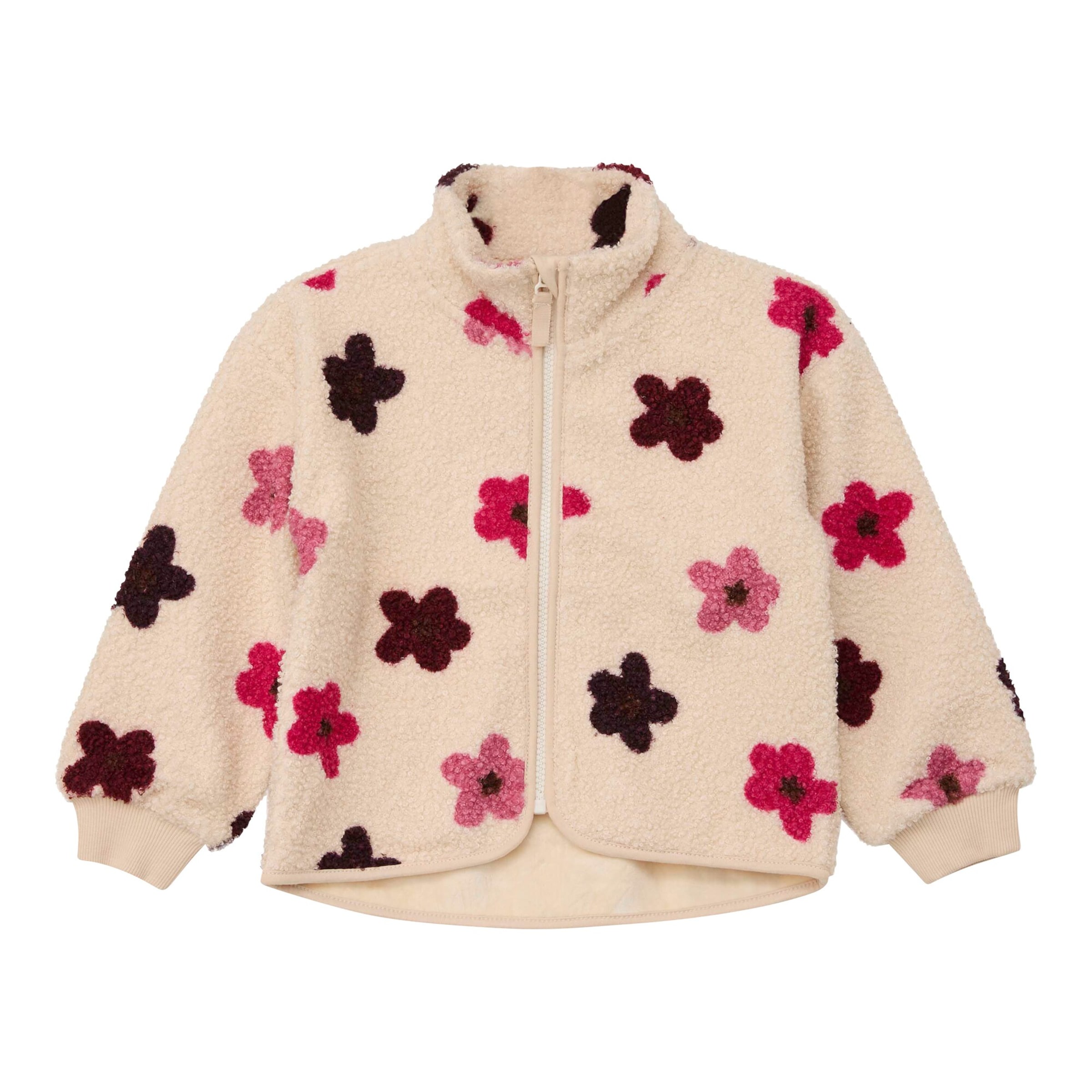 S.Oliver Plüschjacke Blumen