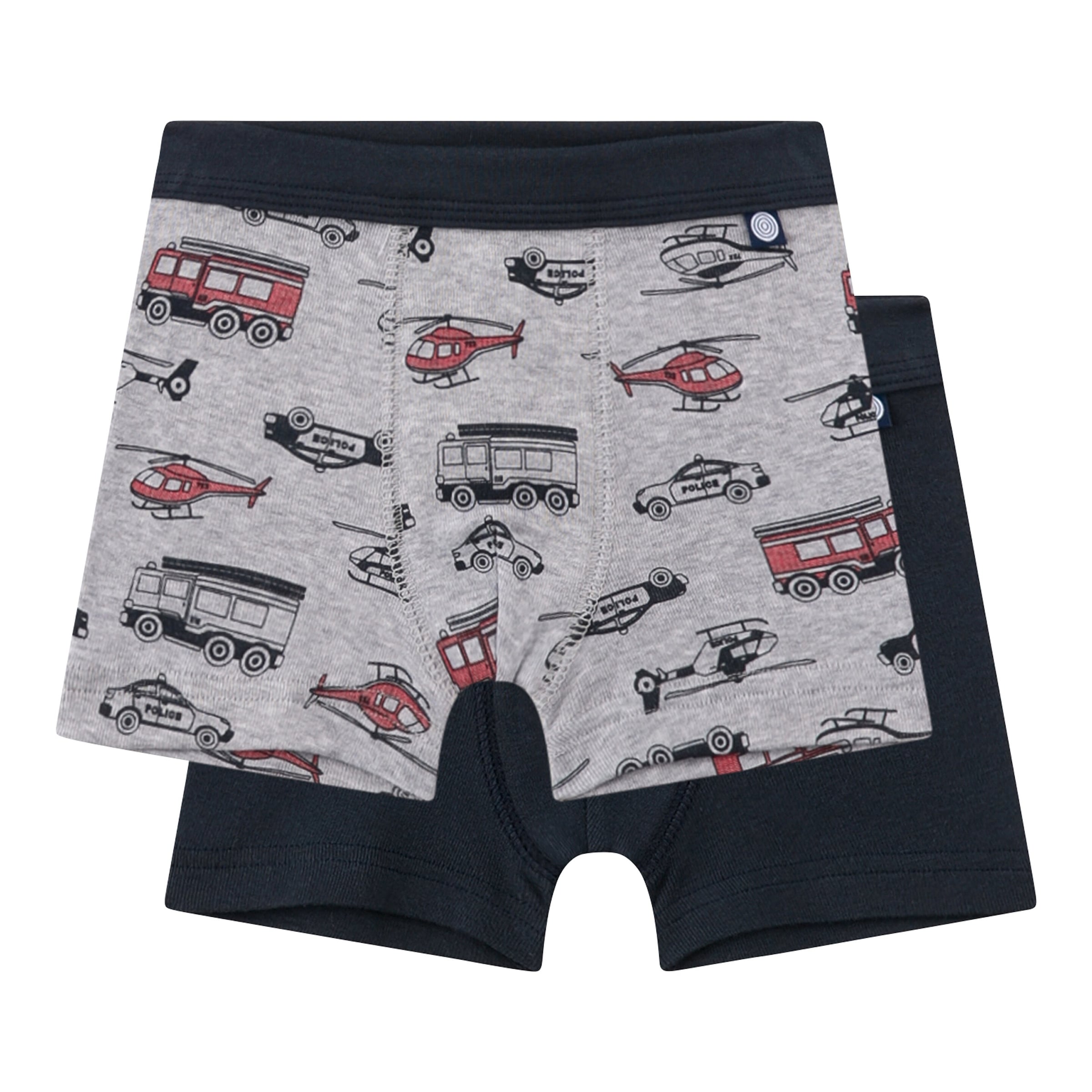 Sanetta 2er-Pack Boxershorts Fahrzeuge