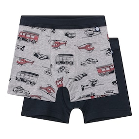 2er-Pack Boxershorts Fahrzeuge