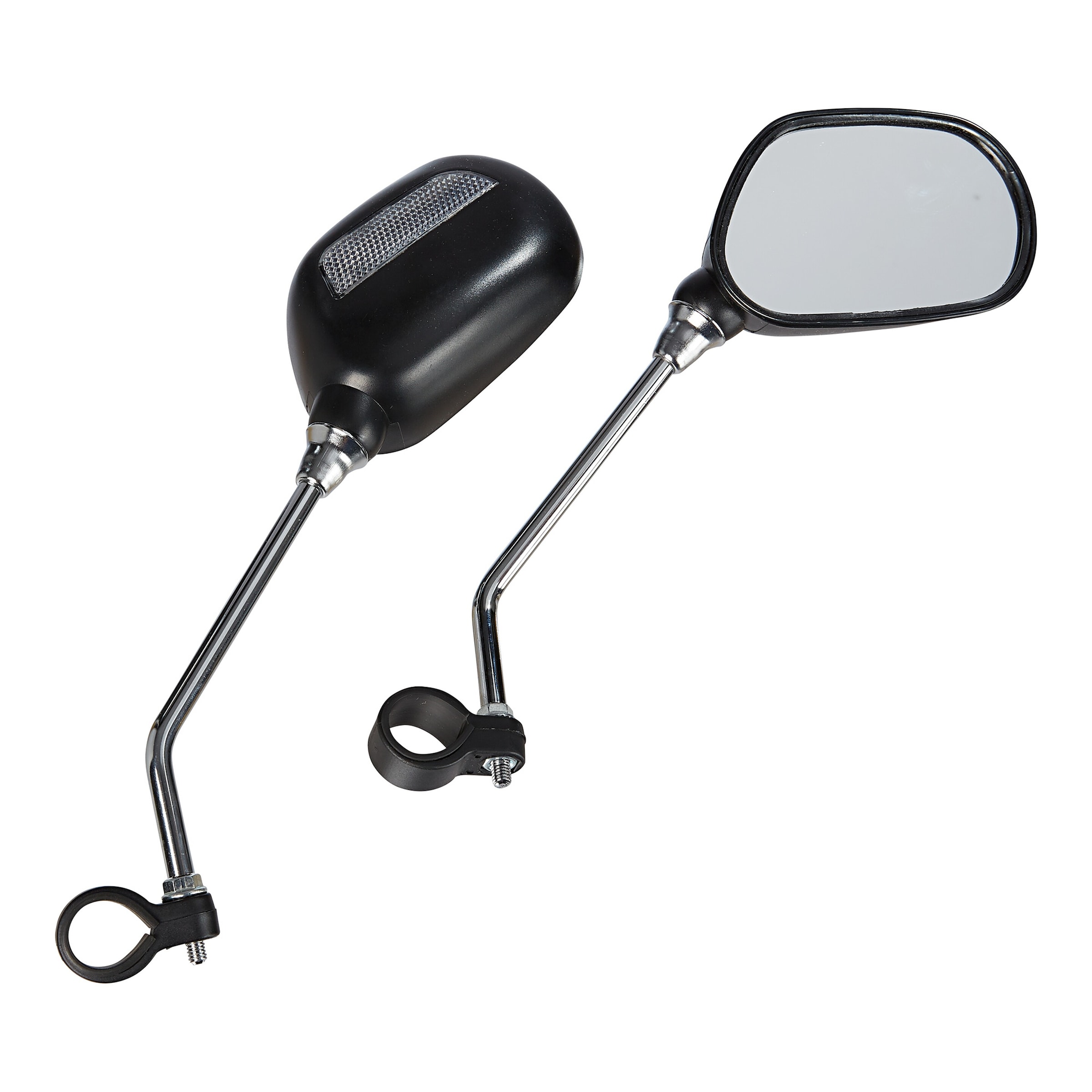 Fahrradspiegel-Set, 2-teilig schwarz
