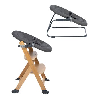 2-in-1 Babywippe für Hochstuhl Timba