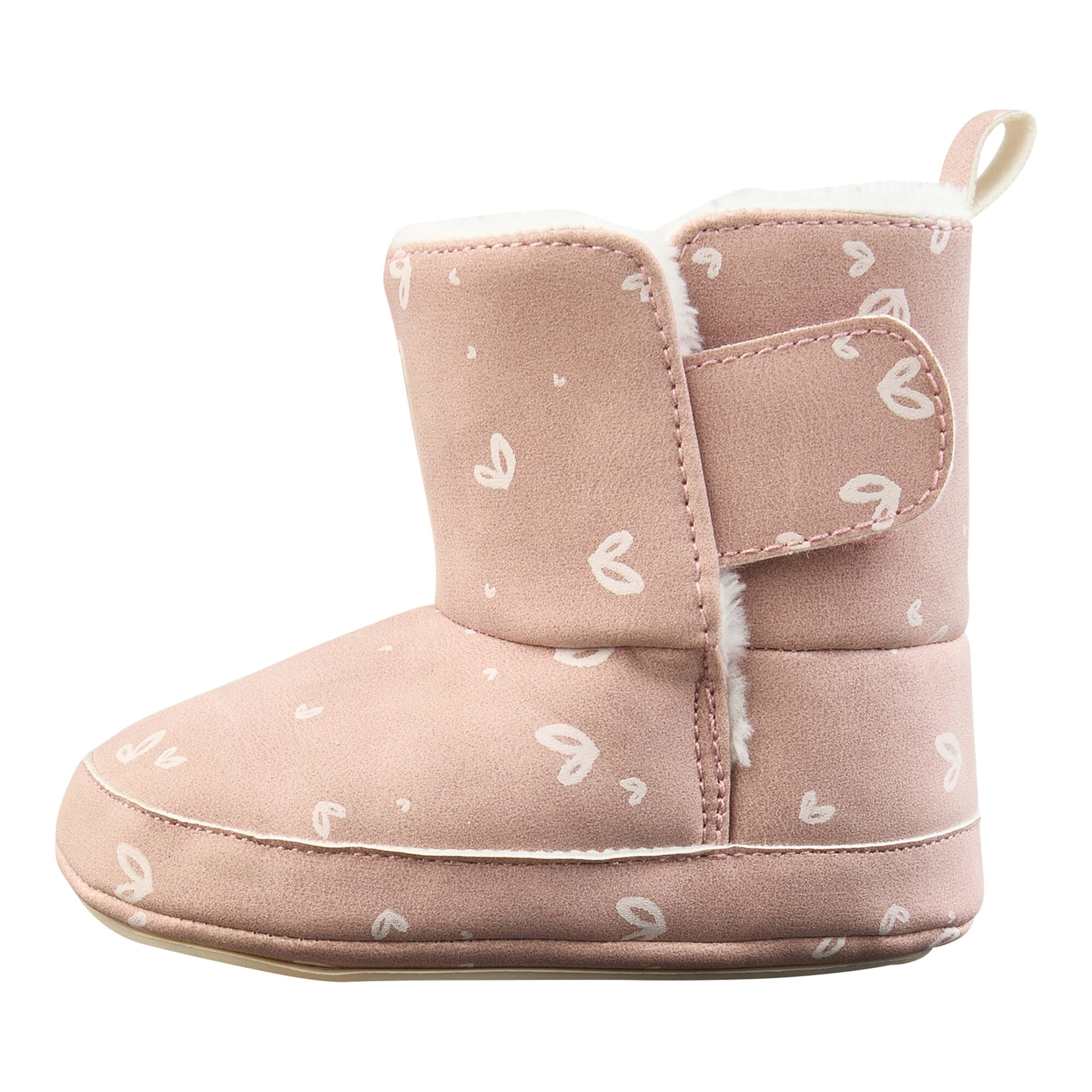 Winterschuhe mit Klettverschluss Herzen