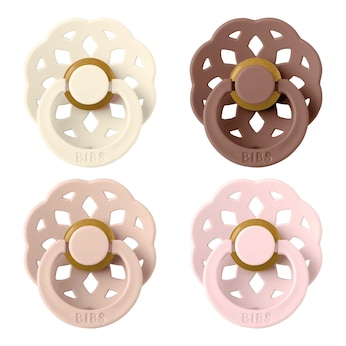 4er-Pack Boheme Schnuller Latex, 0-6M