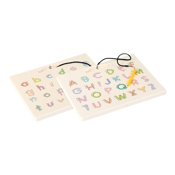 Magnet Schreibtafel Groß- und Kleinbuchstaben